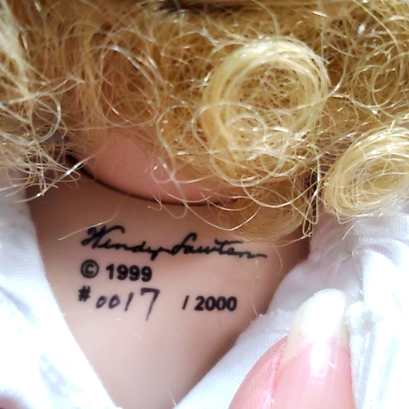 RARE Heidi Vintage Doll by Wendy Dawton. #0017 / 2000. 1999 - Picture 2 of 11